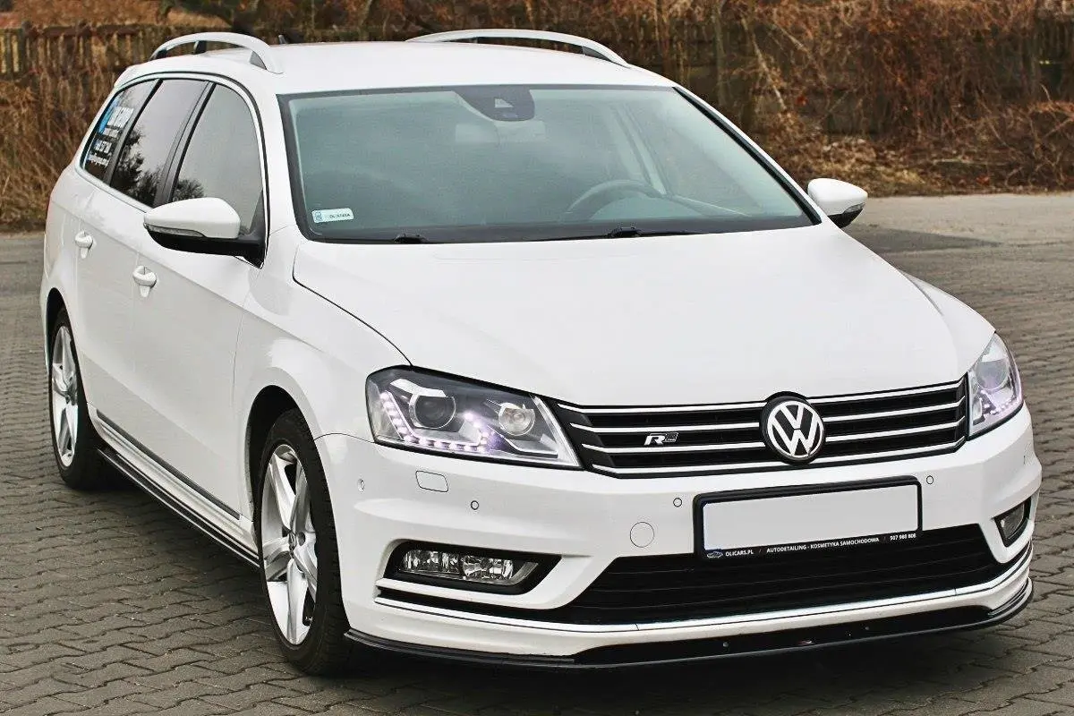 Frontspoiler VW Passat B7 R-Line 2010 – 2014 | Glossy Black Edition – bilde 2