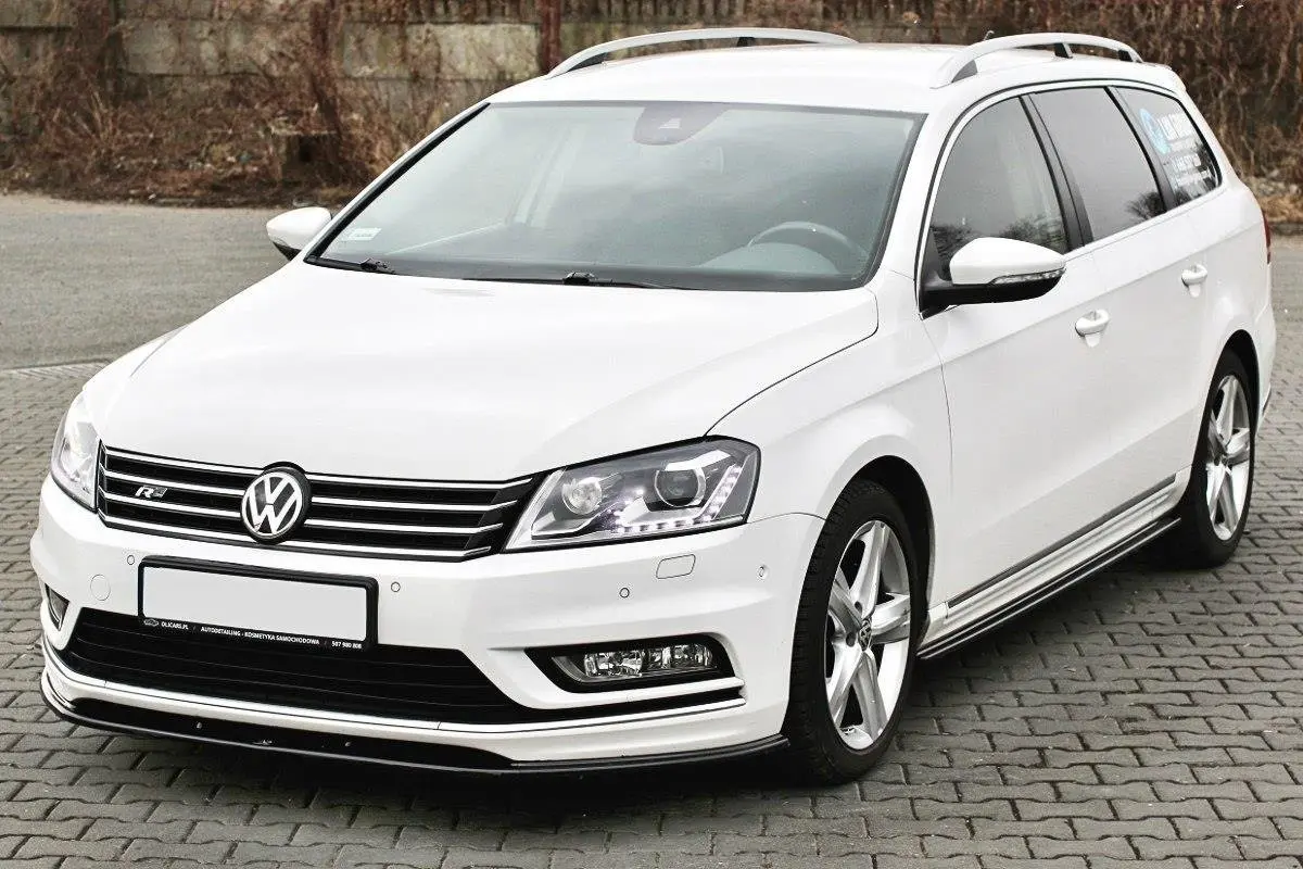 Frontspoiler VW Passat B7 R-Line 2010 – 2014 | Glossy Black Edition – bilde 3