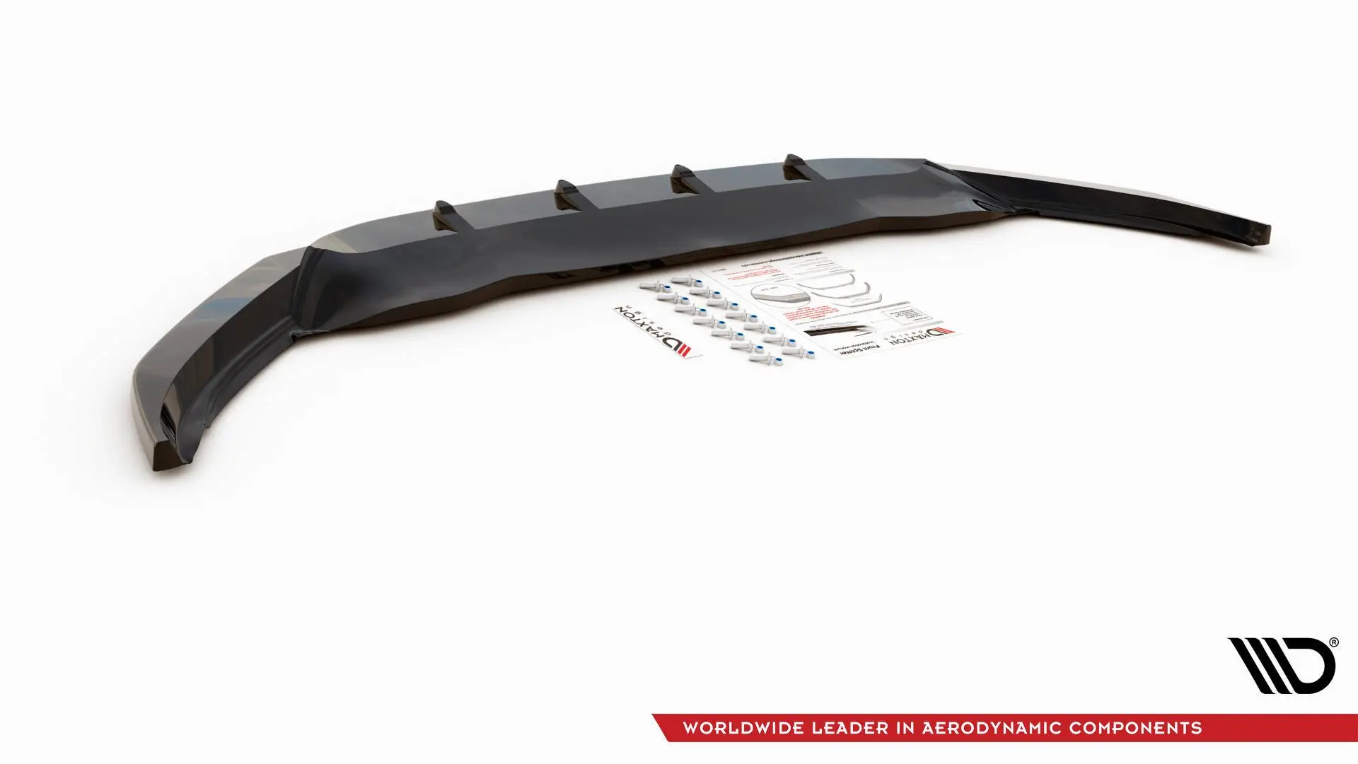 Frontspoiler VW Passat B8 2014 - 2019 | V.1 Glossy Black Edition – bilde 6