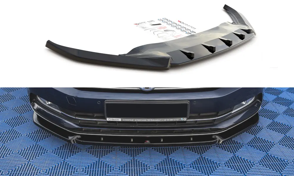 Frontspoiler VW Passat B8 2014 - 2019 | V.2 Glossy Black Edition