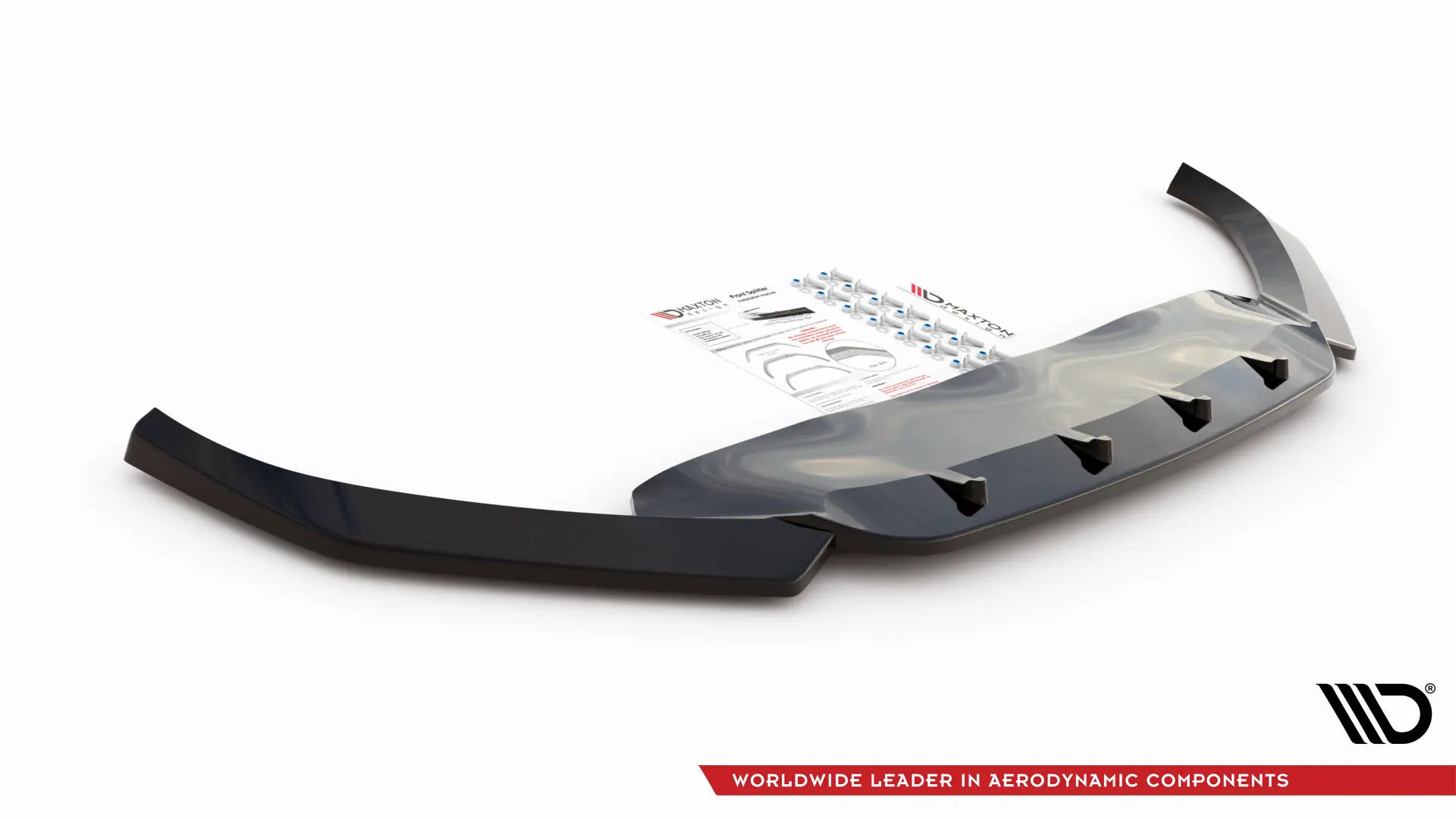 Frontspoiler VW Passat B8 Facelift 2019 - 2023 | V.1 Glossy Black Edition – bilde 5