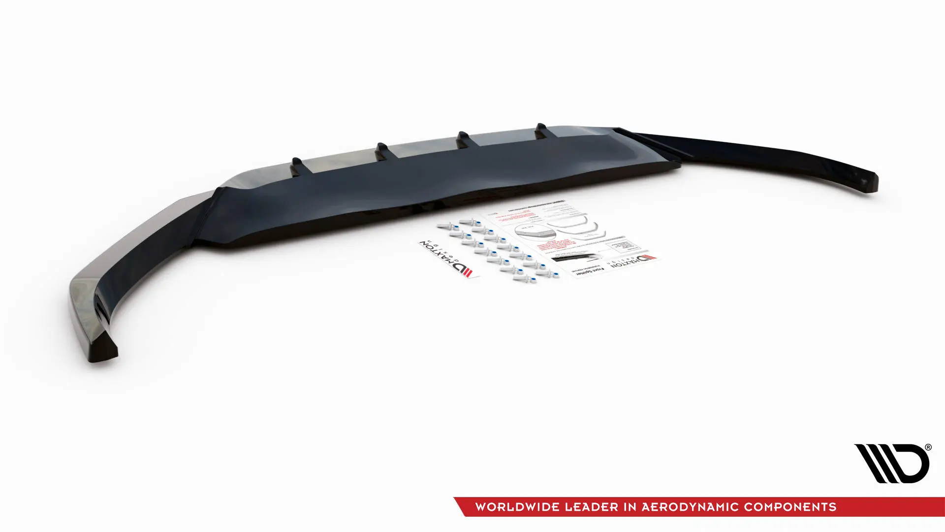 Frontspoiler VW Passat B8 Facelift 2019 - 2023 | V.1 Glossy Black Edition – bilde 6