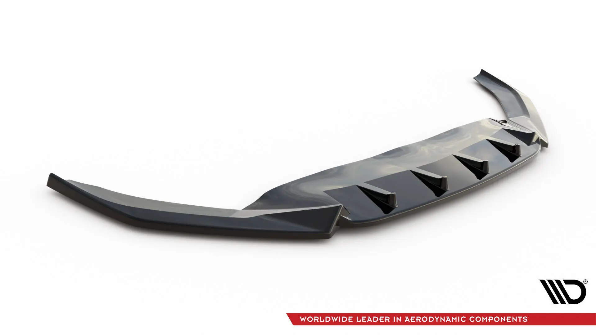 Frontspoiler VW Passat B8 R-Line facelift 2019 - 2023 | V.1 Glossy Black Edition – bilde 5