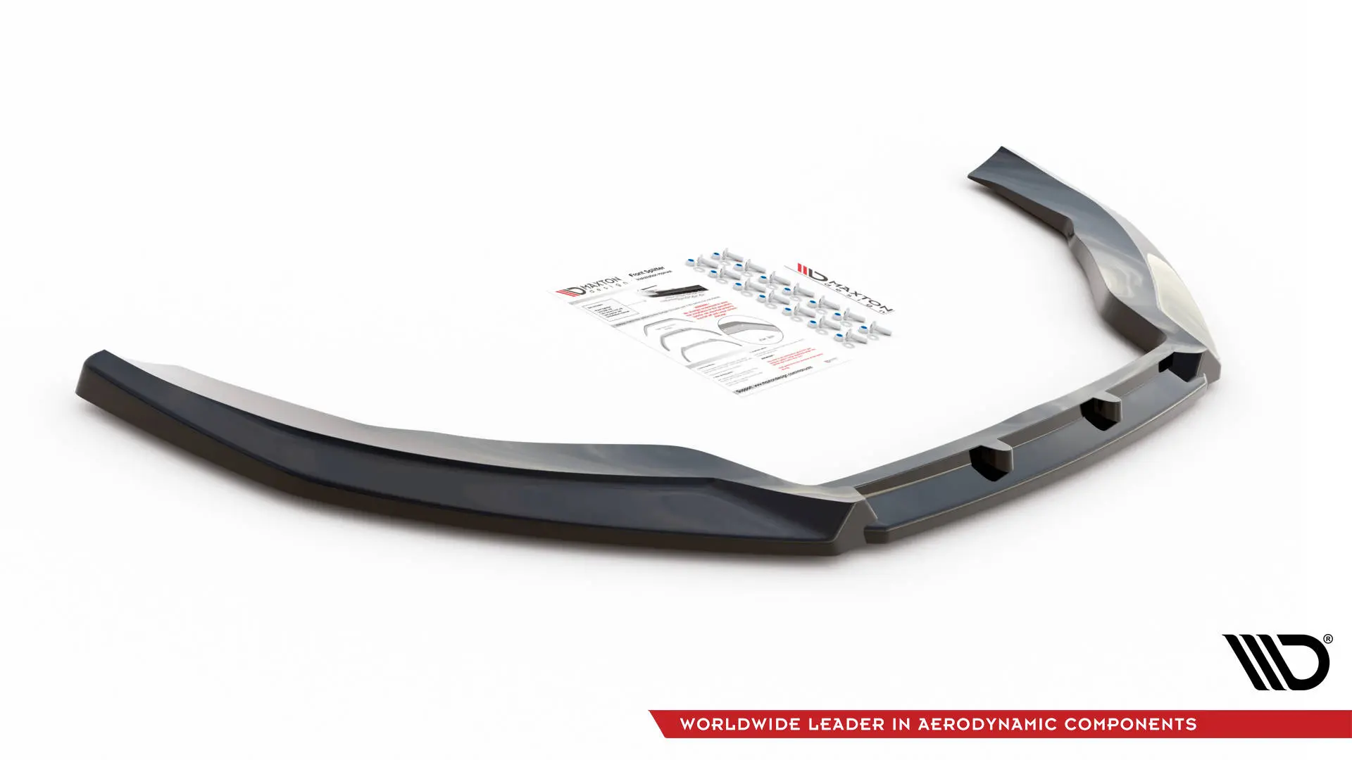 Frontspoiler VW Passat CC R-Line 2008-2012 | V.3 Glossy Black Edition – bilde 5