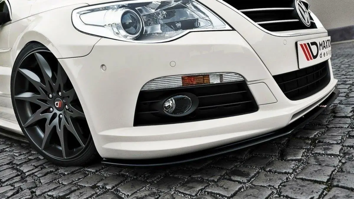 Frontspoiler VW Passat CC R36 R-Line 2008-2012 | Glossy Black Edition