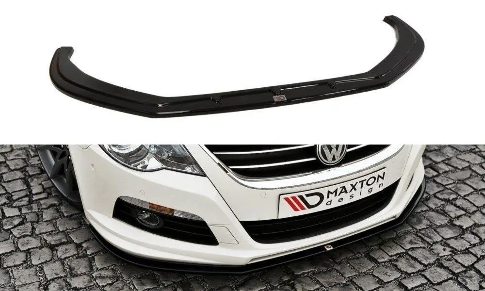 Frontspoiler VW Passat CC R36 R-Line 2008-2012 | Glossy Black Edition – bilde 2