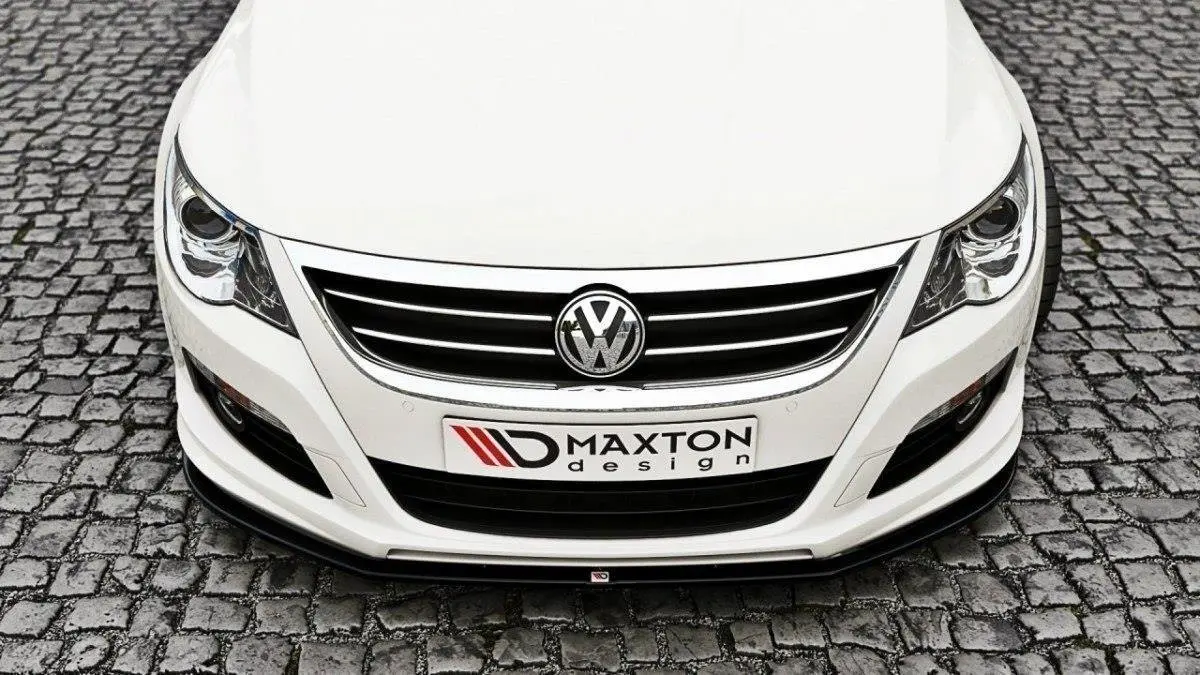 Frontspoiler VW Passat CC R36 R-Line 2008-2012 | Glossy Black Edition – bilde 3