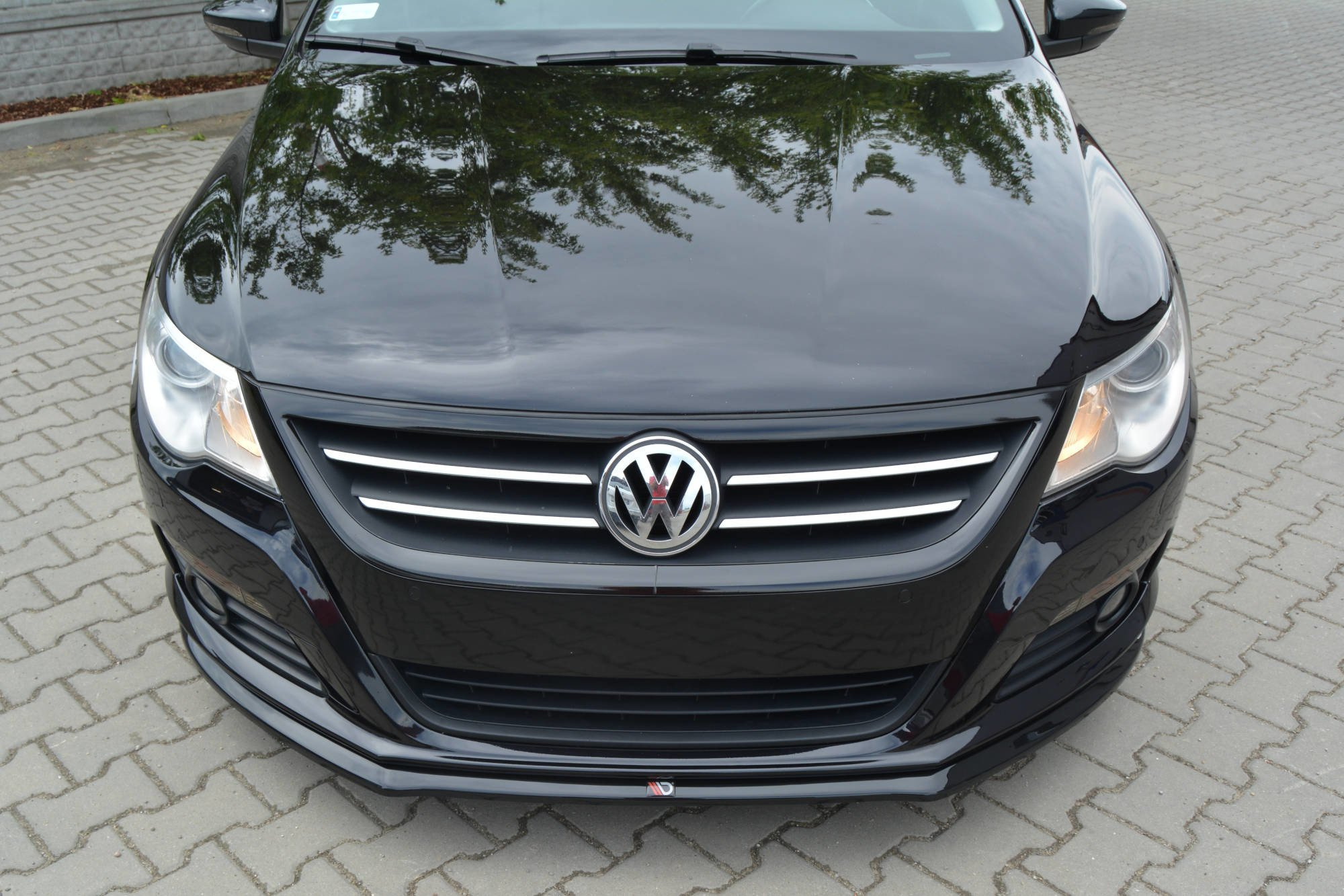 Frontspoiler VW Passat CC Standard 2008 - 2012 | Sport Glossy Black Edition V2