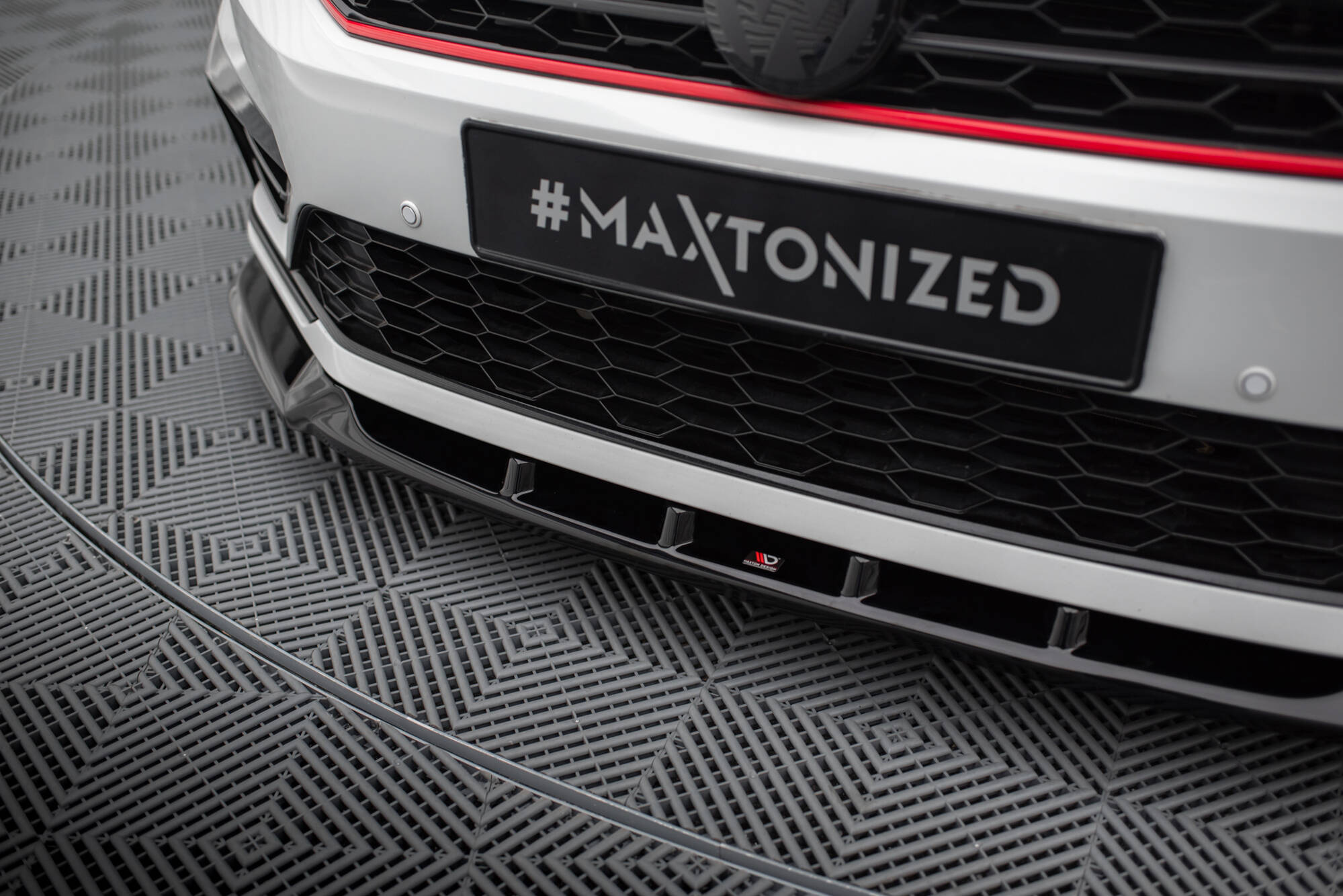 Frontspoiler VW Passat GT B8 Facelift USA 2019 - 2022 | Sport Glossy Black Edition V1 – bilde 3