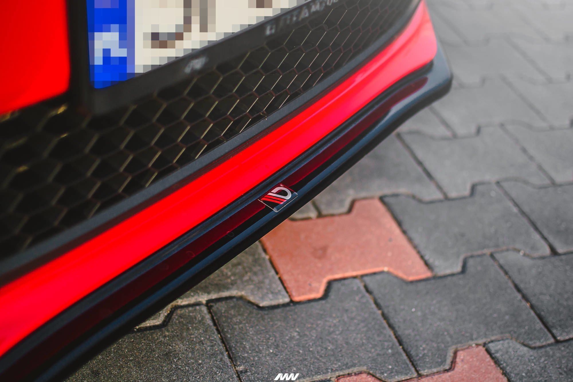 Frontspoiler VW Polo GTI V 2009 - 2014 | Sport Glossy Black Edition V2 – bilde 2