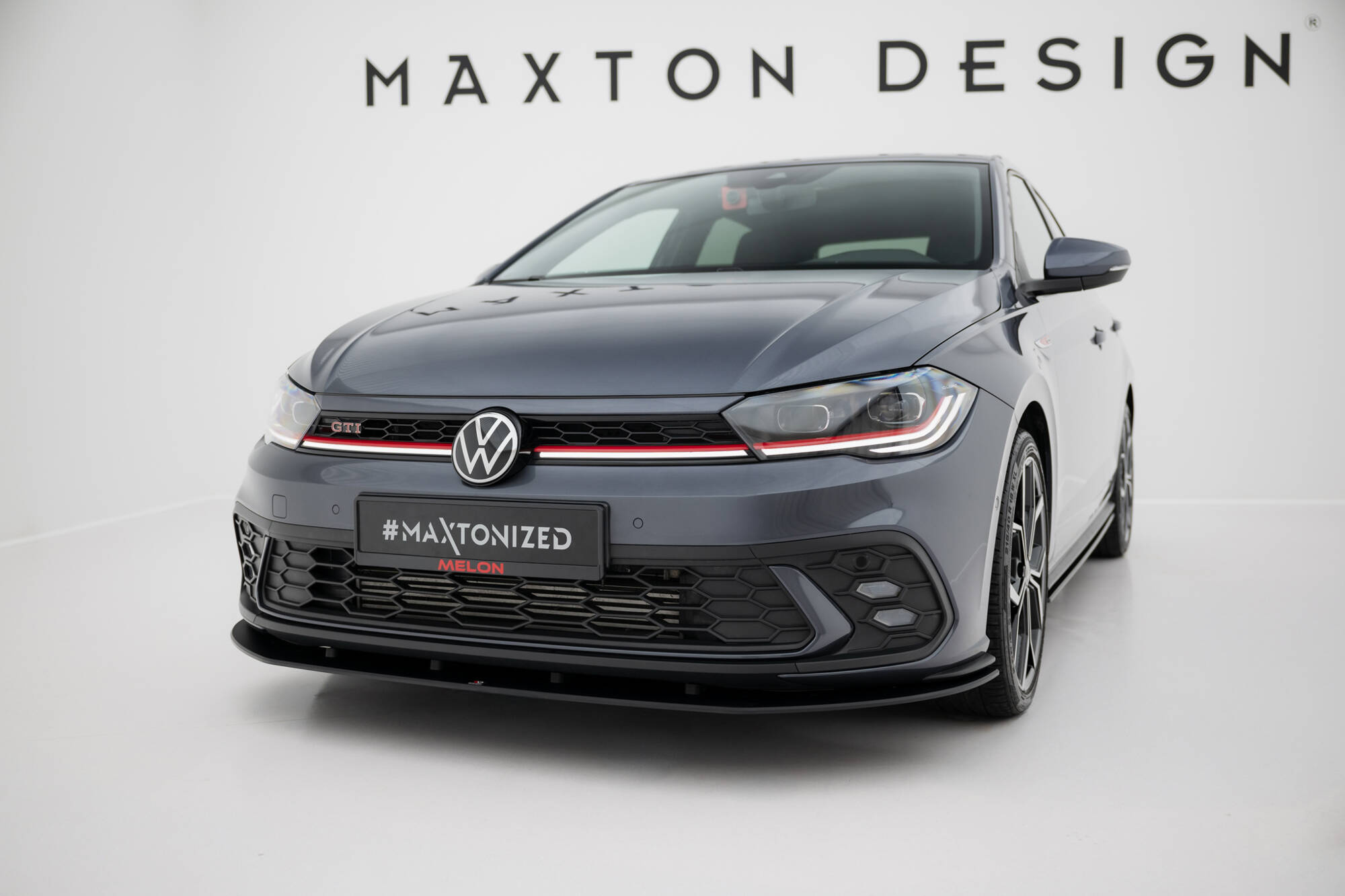 Frontspoiler VW Polo GTI VI Facelift 2021 -> | Sport Glossy Black Edition