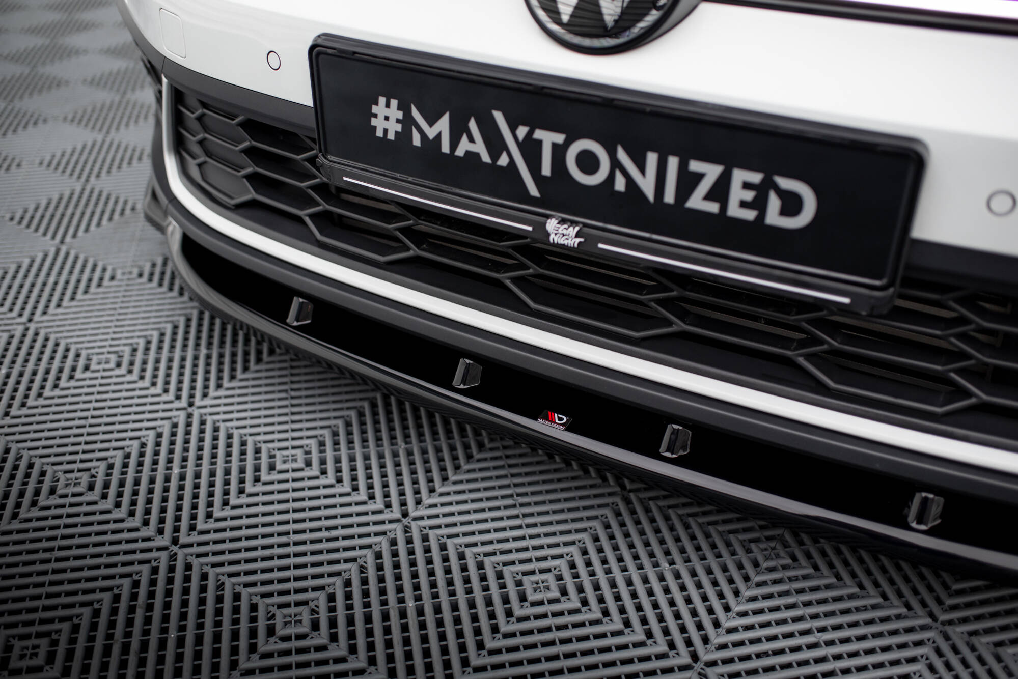 Frontspoiler VW Polo GTI VI Facelift 2021 -> | Sport Glossy Black Edition V1 – bilde 3