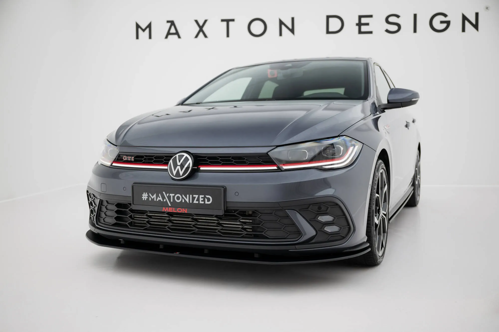 Frontspoiler VW Polo GTI VI Facelift 2021 -> | Street Pro Black Edition