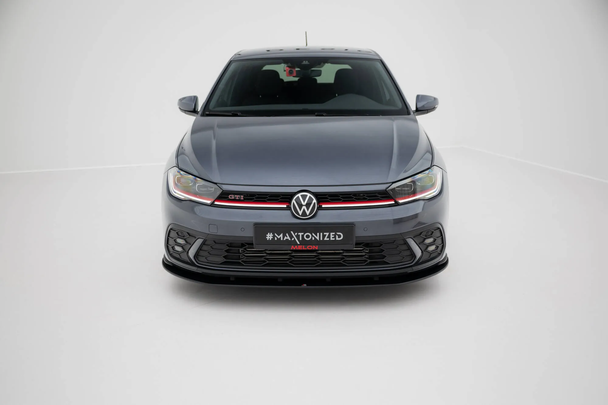 Frontspoiler VW Polo GTI VI Facelift 2021 -> | Street Pro Black Edition – bilde 2
