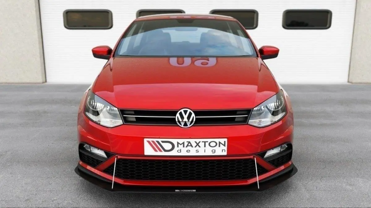 Frontspoiler VW Polo V GTI Facelift 2015-2017 | Racing Black Edition – bilde 3