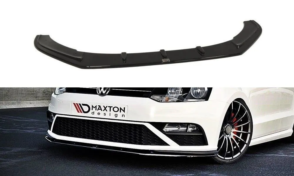 Frontspoiler VW Polo V GTI Facelift 2015-2017 | V.1 Glossy Black Edition