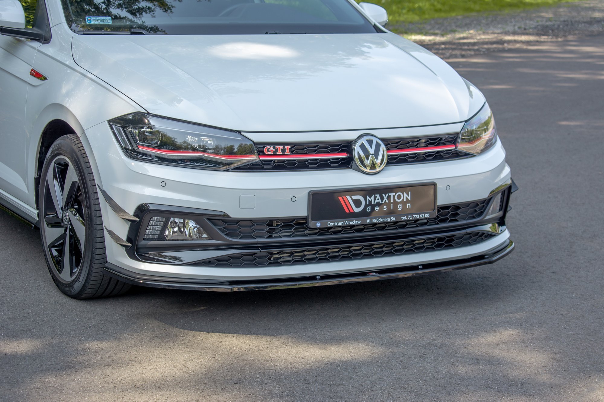 Frontspoiler VW Polo VI GTI 2017 - 2021 | V.1 Glossy Black Edition – bilde 3