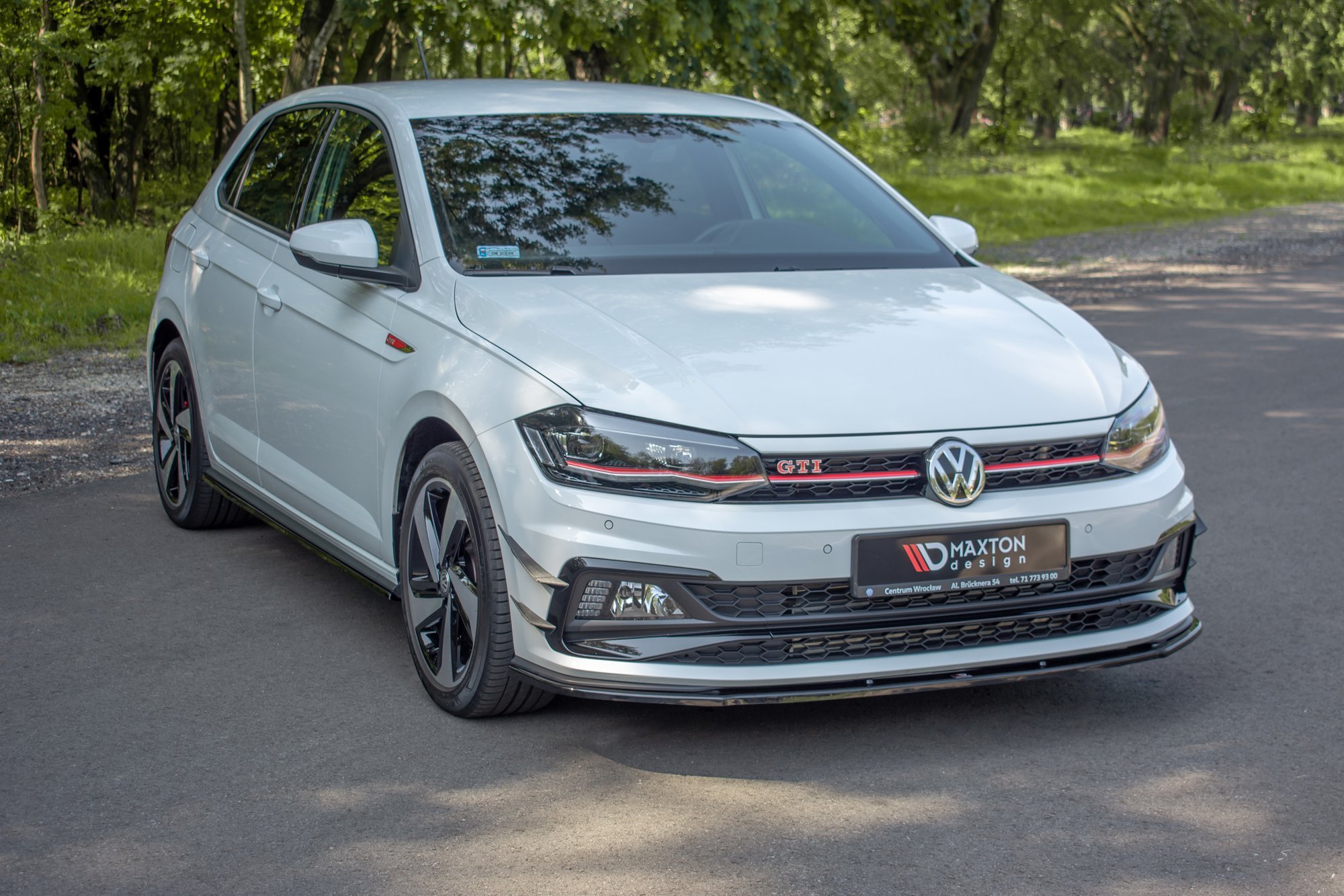 Frontspoiler VW Polo VI GTI 2017 - 2021 | V.1 Glossy Black Edition – bilde 4