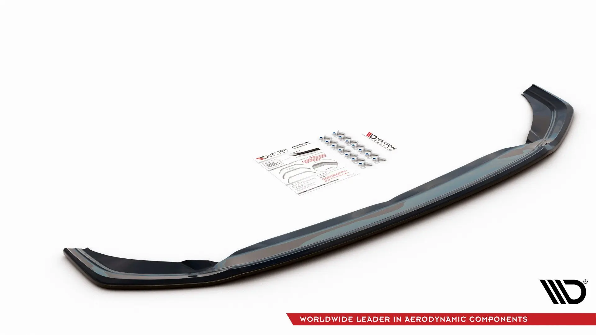 Frontspoiler VW Polo VI GTI 2017 - 2021 | V.2 Glossy Black Edition – bilde 4