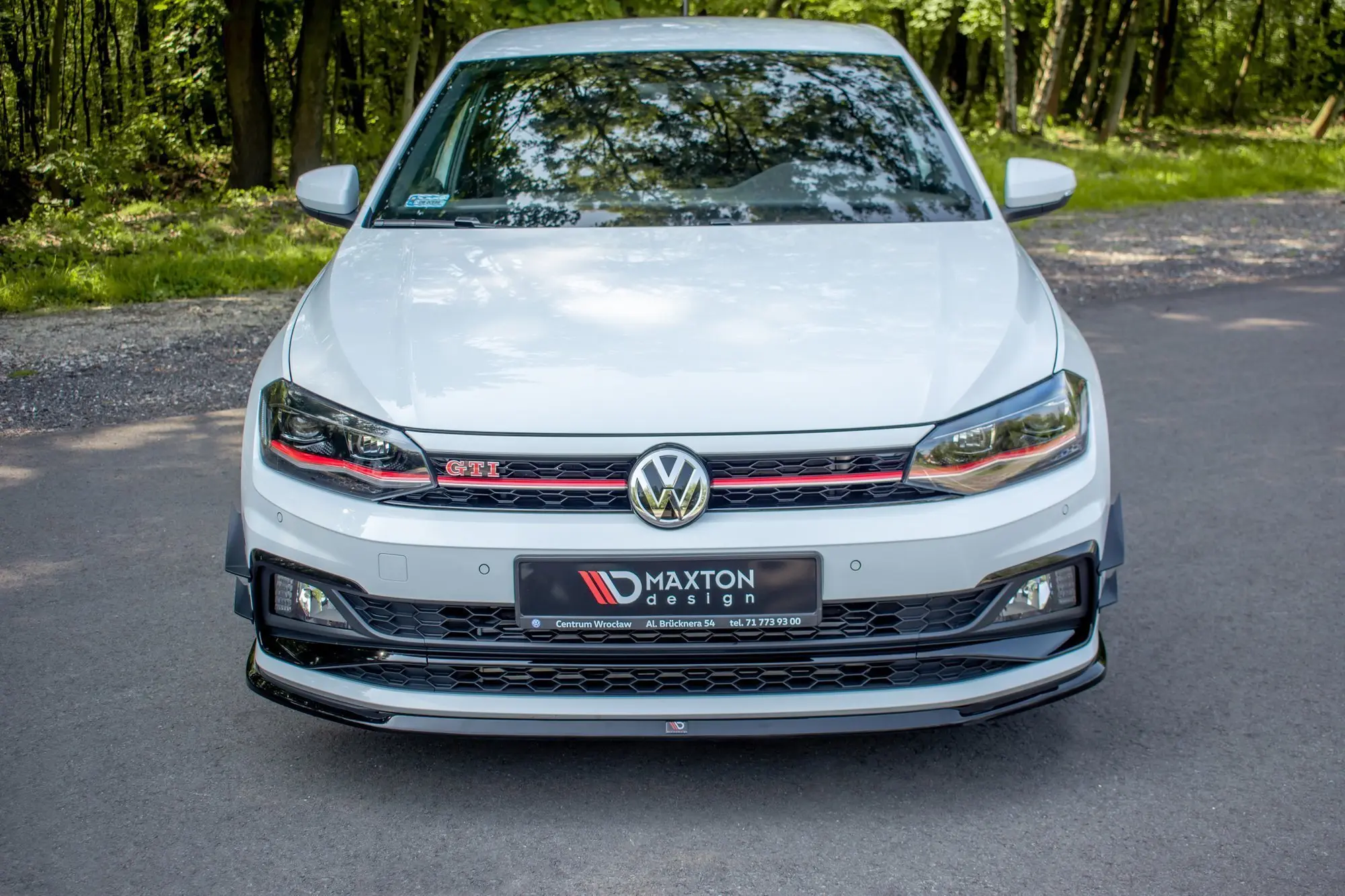 Frontspoiler VW Polo VI GTI 2017 - 2021 | V.3 Glossy Black Edition – bilde 5
