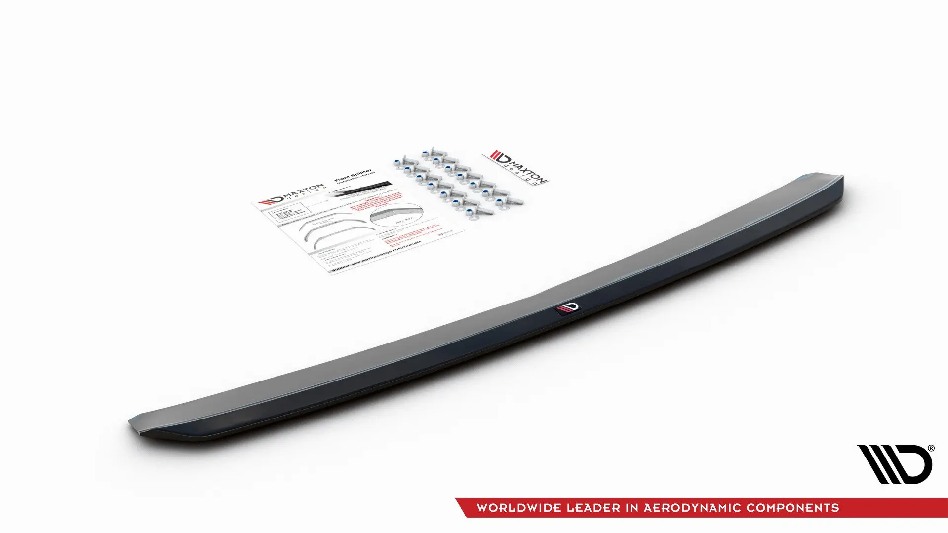 Frontspoiler VW Polo VI GTI 2017-> | V.4 Glossy Black Edition – bilde 6