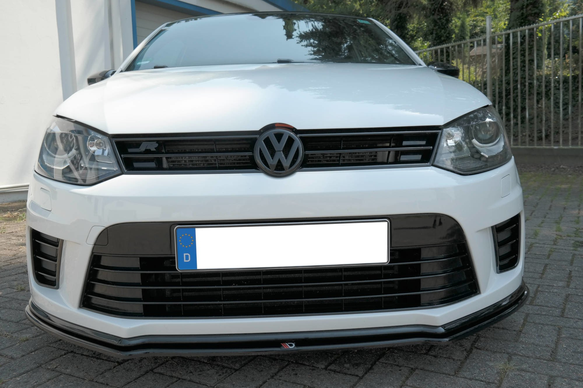 Frontspoiler VW Polo WRC V Facelift 2013 | Sport Glossy Black Edition – bilde 2