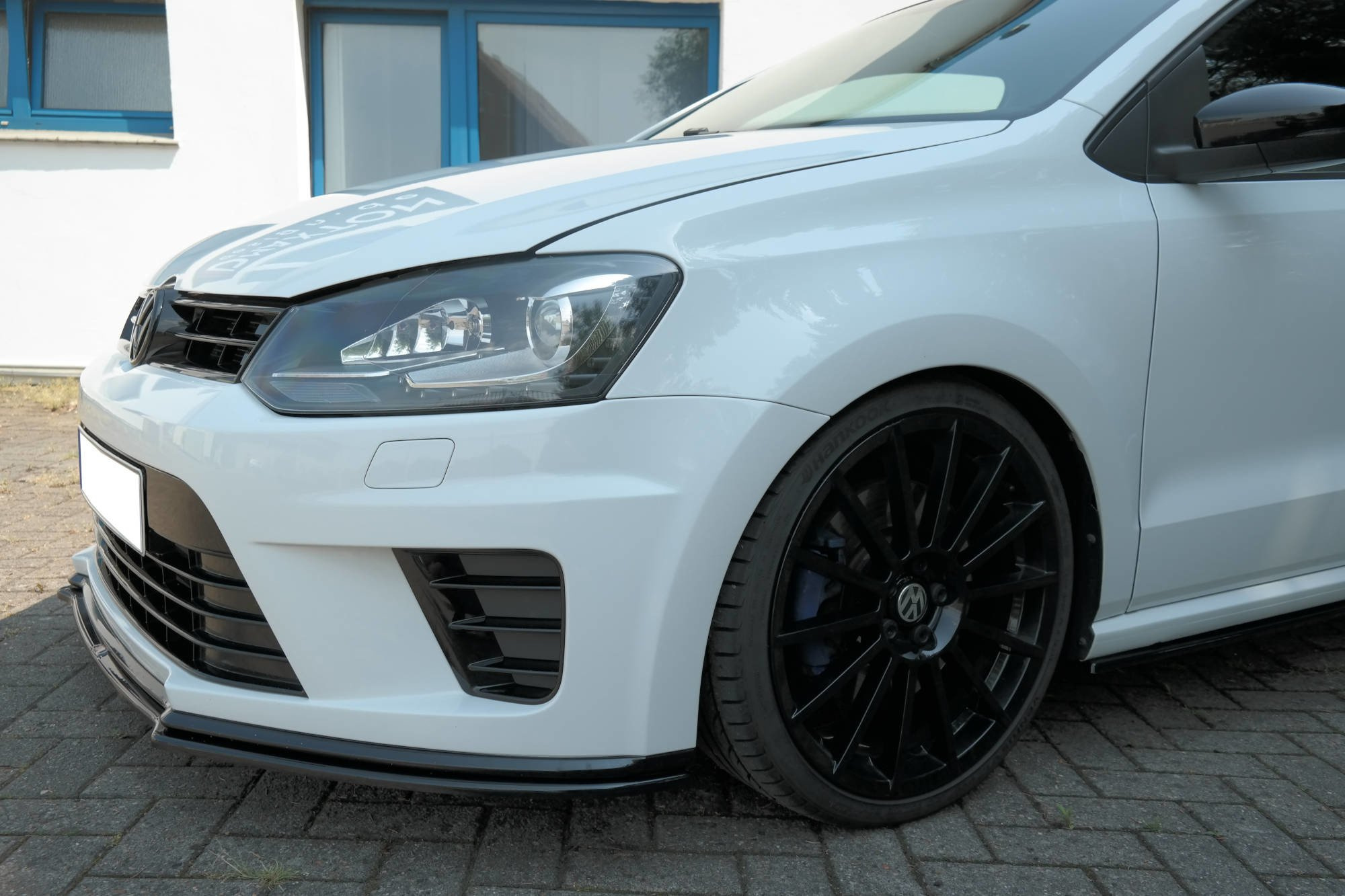 Frontspoiler VW Polo WRC V Facelift 2013 | Sport Glossy Black Edition – bilde 4