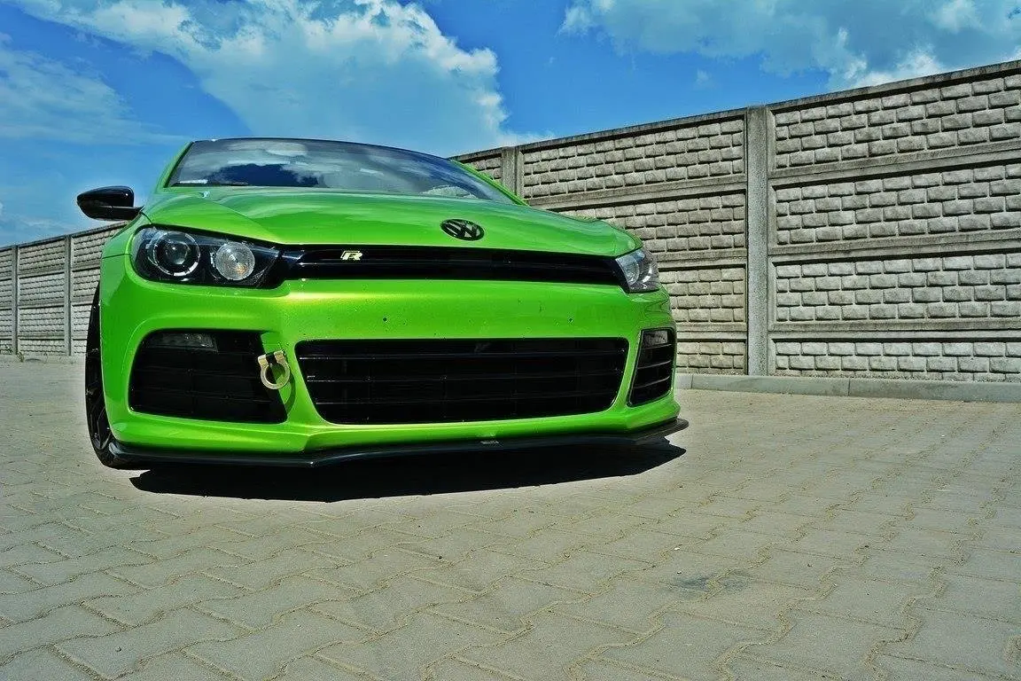 Frontspoiler VW Scirocco 3 R 2009-2013 | VER 2 Glossy Black Edition Image 1