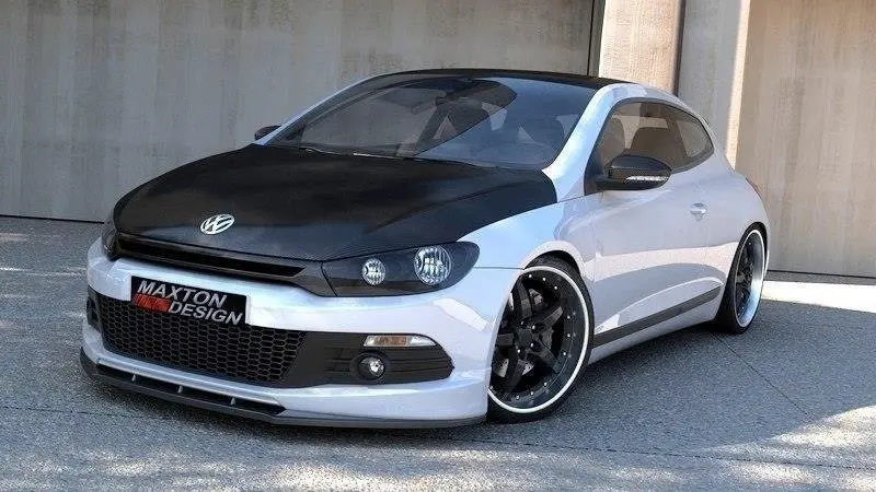 Frontspoiler VW Scirocco 3 R-Line 2008-2014 | Glossy Black Edition