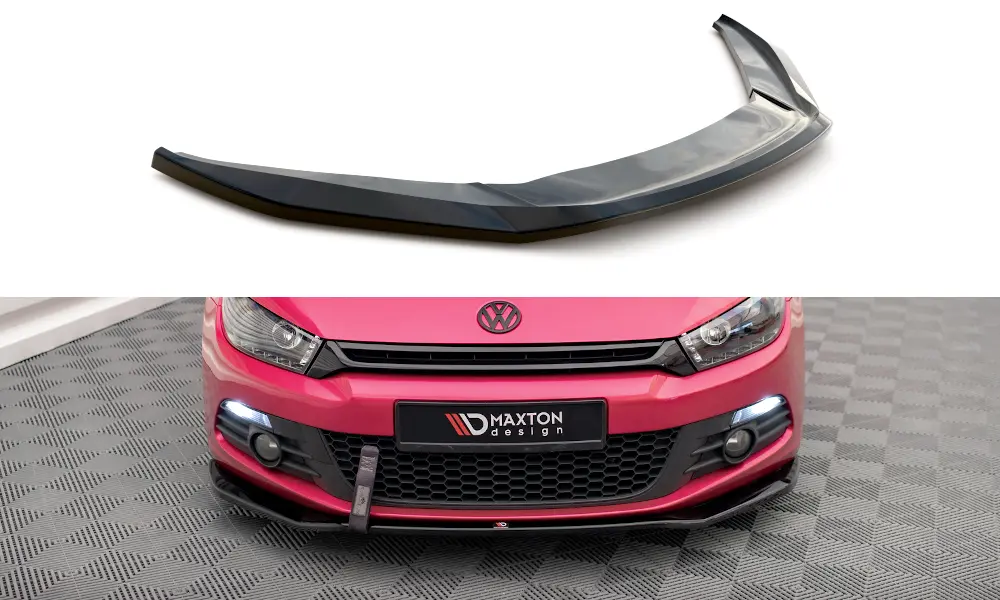 Frontspoiler VW Scirocco III 2008-2014 | V.2 Glossy Black Edition – bilde 3