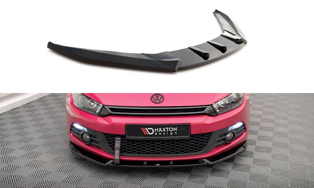 Frontspoiler VW Scirocco III 2008-2014 | V.3 Glossy Black Edition – bilde 3