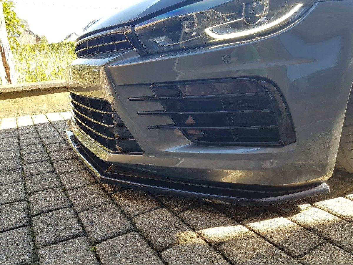 Frontspoiler VW Scirocco III R FACELIFT 2014 - 2017 | Sport Glossy Black Edition V1 – bilde 2