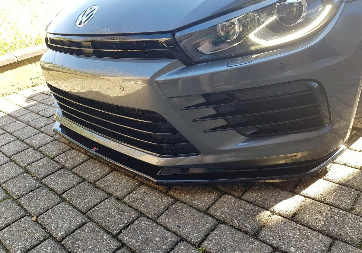 Frontspoiler VW Scirocco III R FACELIFT 2014 - 2017 | Sport Glossy Black Edition V1 – bilde 3