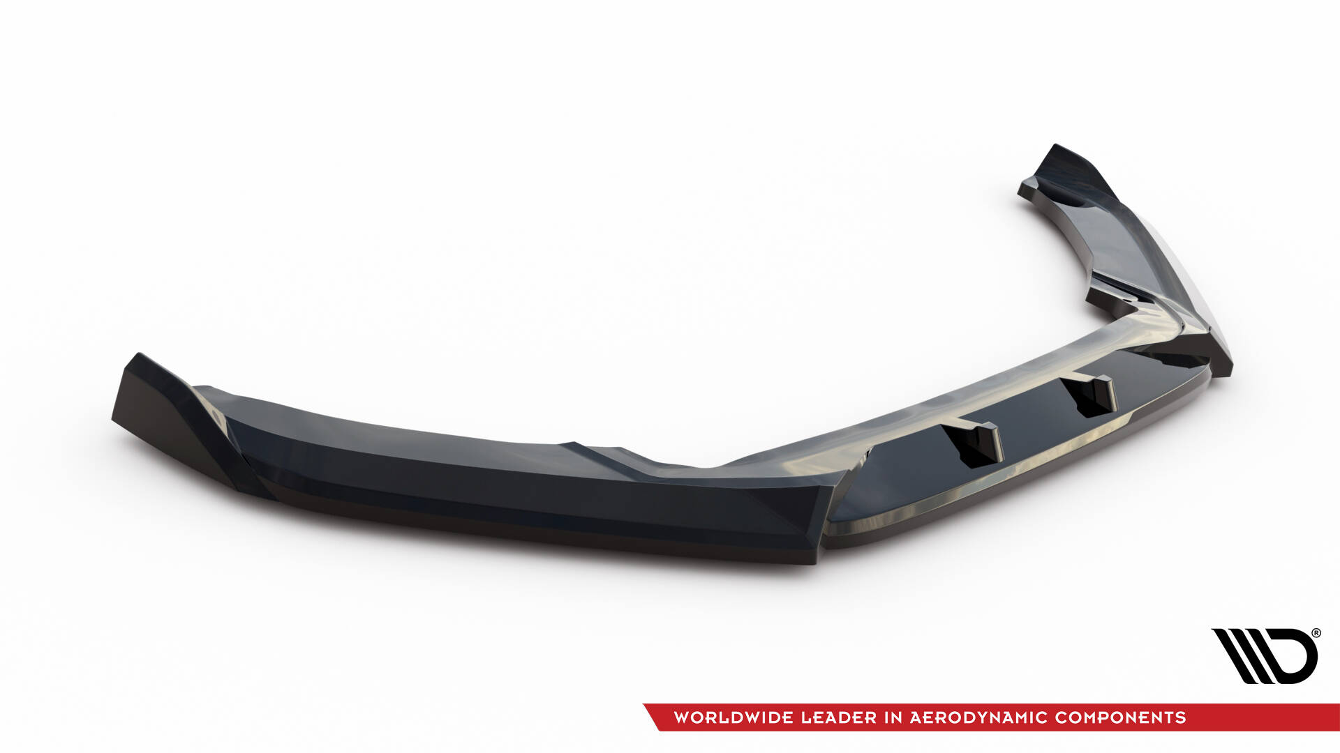 Frontspoiler VW Scirocco Mk3 facelift 2014 - 2017 | V.2 Glossy Black Edition – bilde 5