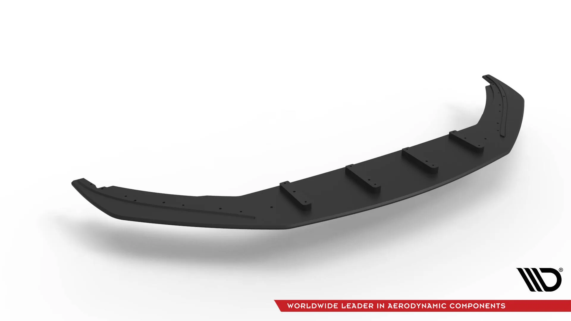 Frontspoiler VW Scirocco R mk3 2008 - 2014 | Street Pro Black Edition – bilde 4