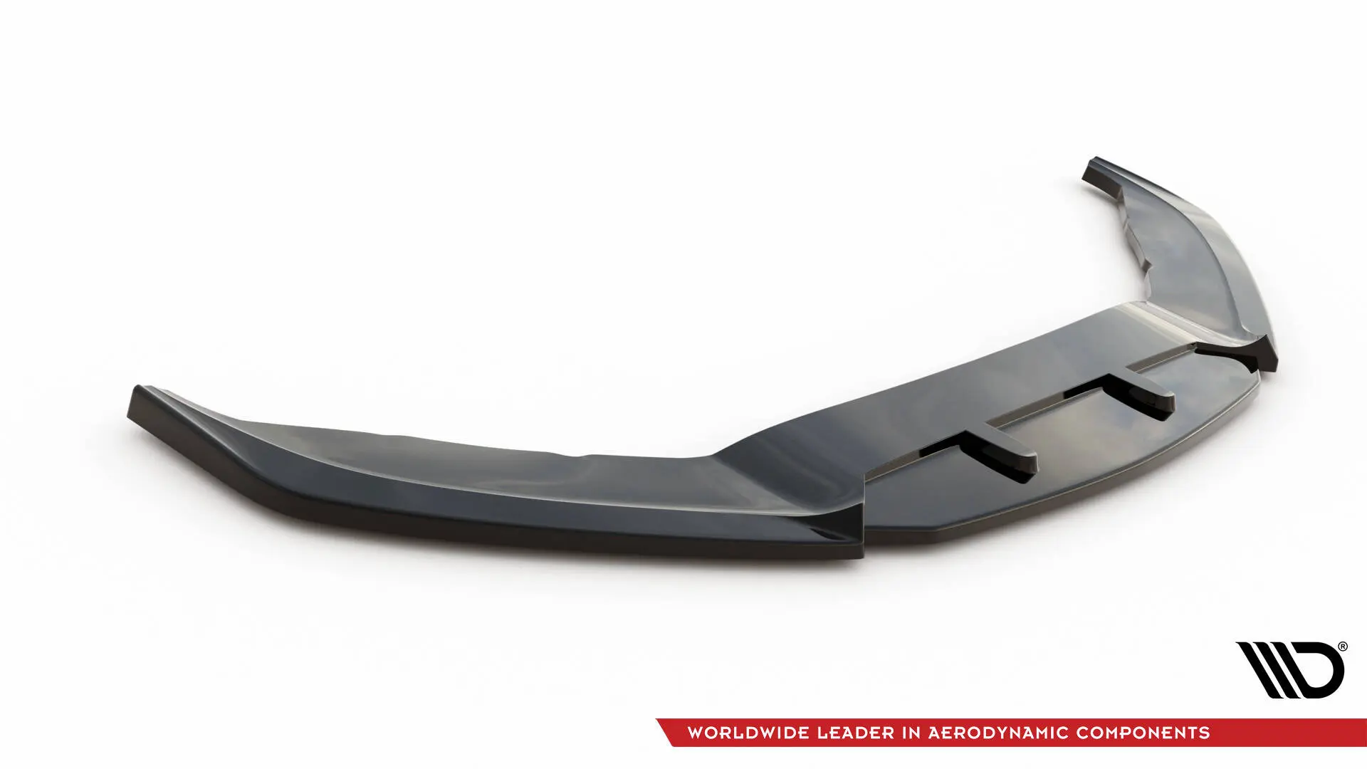 Frontspoiler VW Scirocco R mk3 2008 - 2014 | V.3 Glossy Black Edition – bilde 5