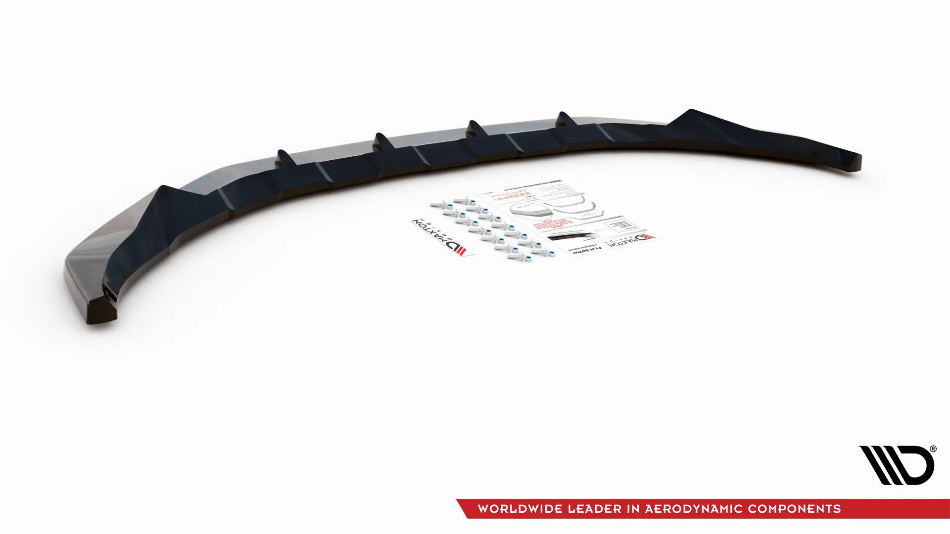 Frontspoiler VW T-Roc 2017 - 2021 | V.2 Glossy Black Edition – bilde 5
