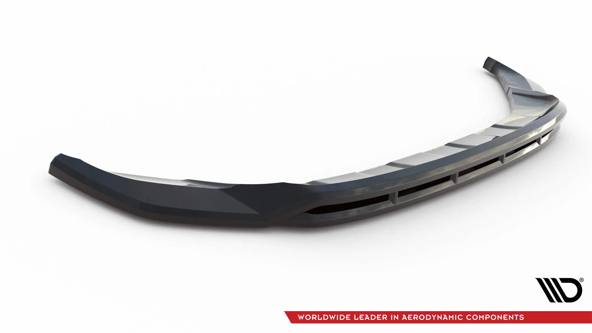 Frontspoiler VW T-Roc Facelift 2021 - 2025 | V.1 Glossy Black Edition – bilde 5