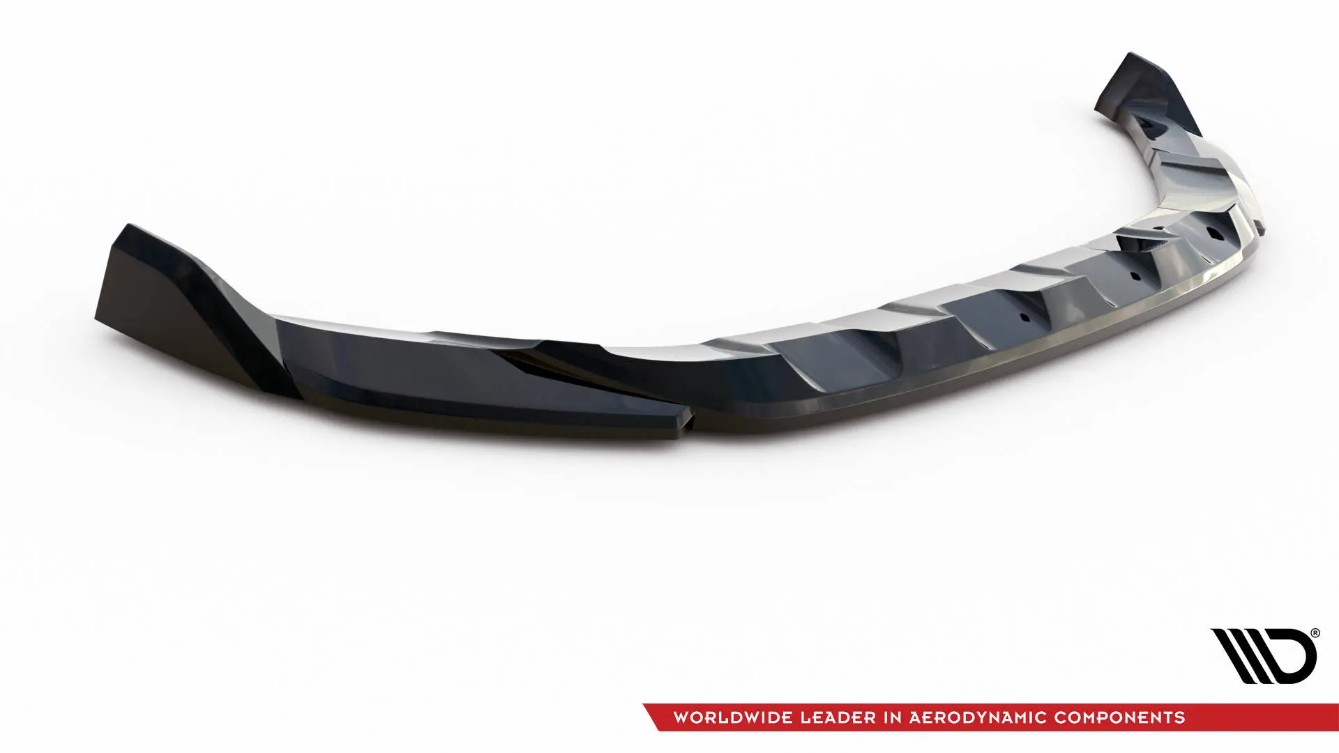 Frontspoiler VW T-Roc Facelift 2021 - 2025 | V.2 Glossy Black Edition – bilde 5