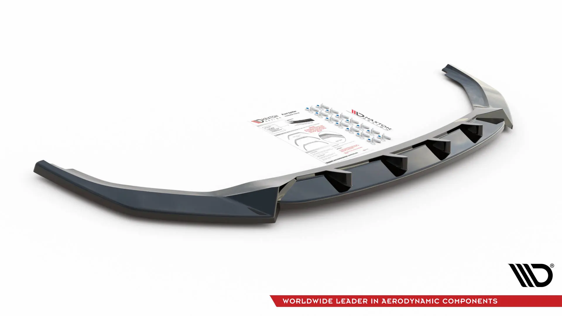 Frontspoiler VW T6.1 Facelift 2019 - 2023 | V.1 Glossy Black Edition – bilde 4