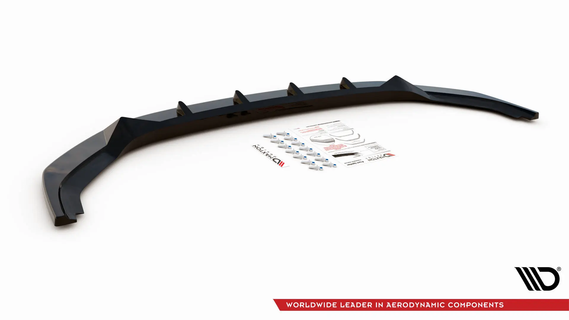 Frontspoiler VW T6.1 Facelift 2019 - 2023 | V.1 Glossy Black Edition – bilde 5