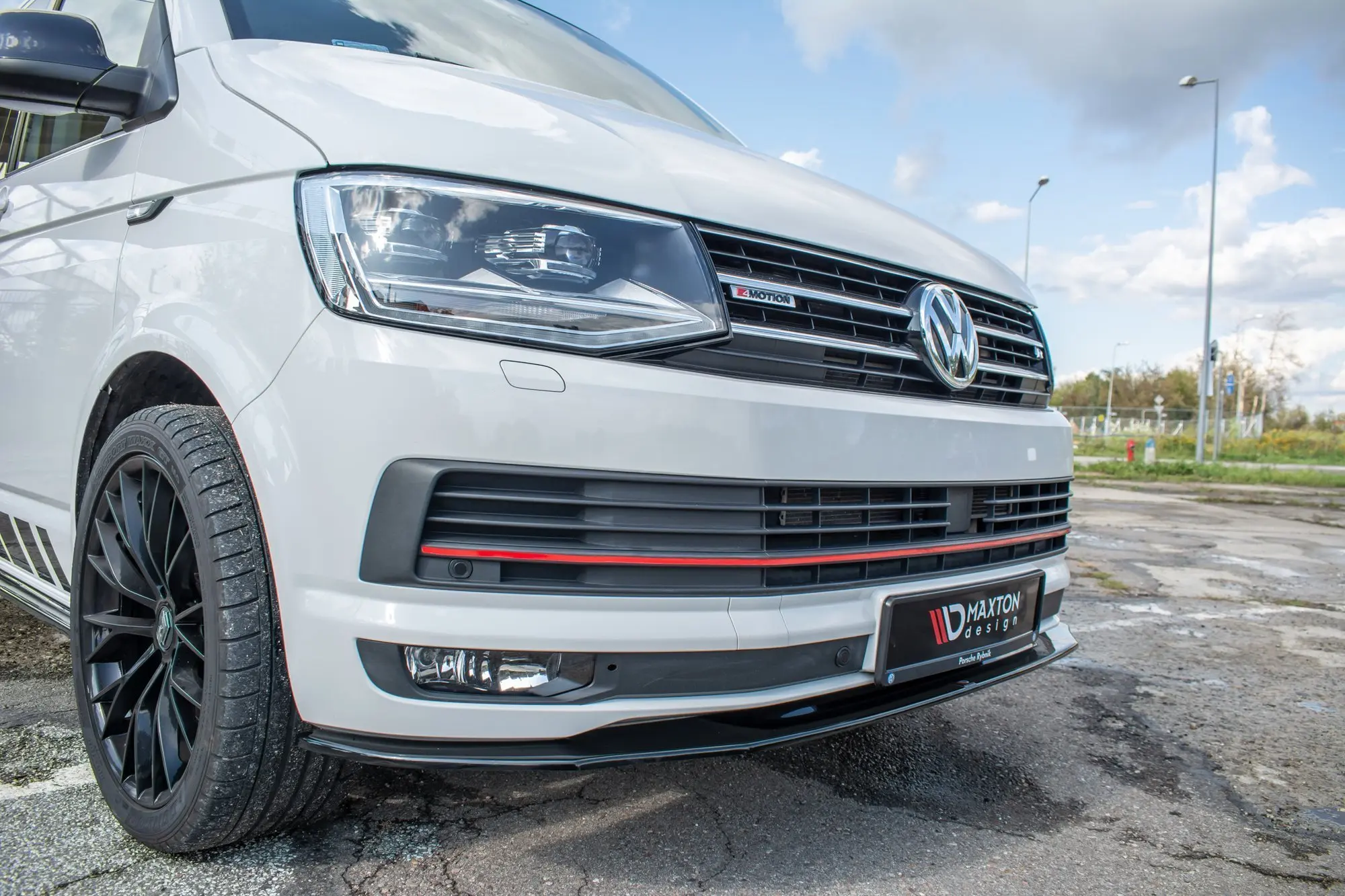 Frontspoiler VW T6 2015 - 2019 │ Carbon – bilde 2