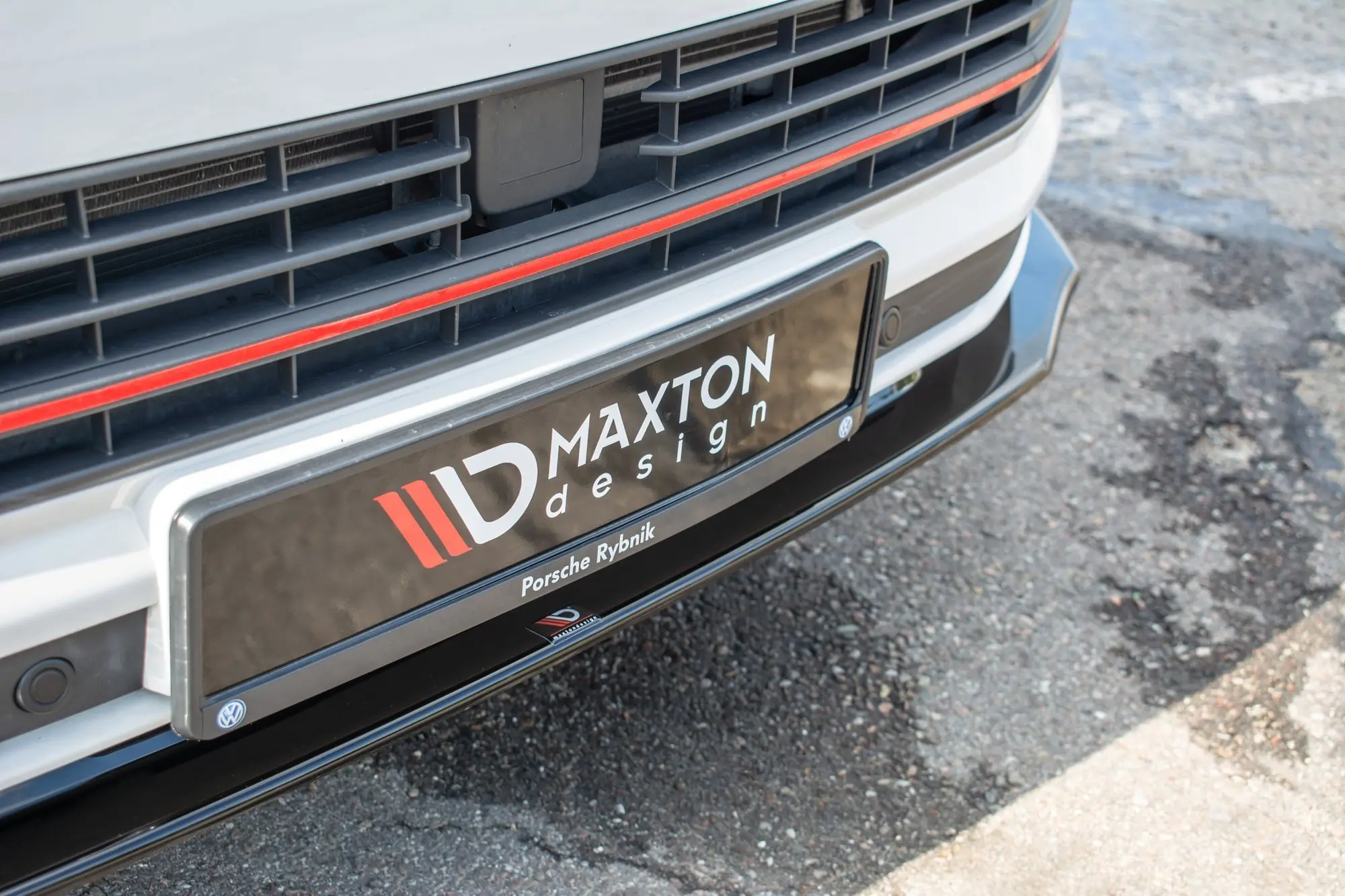 Frontspoiler VW T6 2015 - 2019 │ Carbon – bilde 3