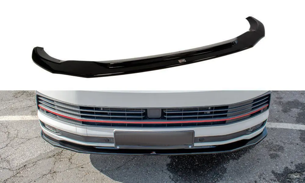 Frontspoiler VW T6 2015 - 2019 | V.2 Glossy Black Edition