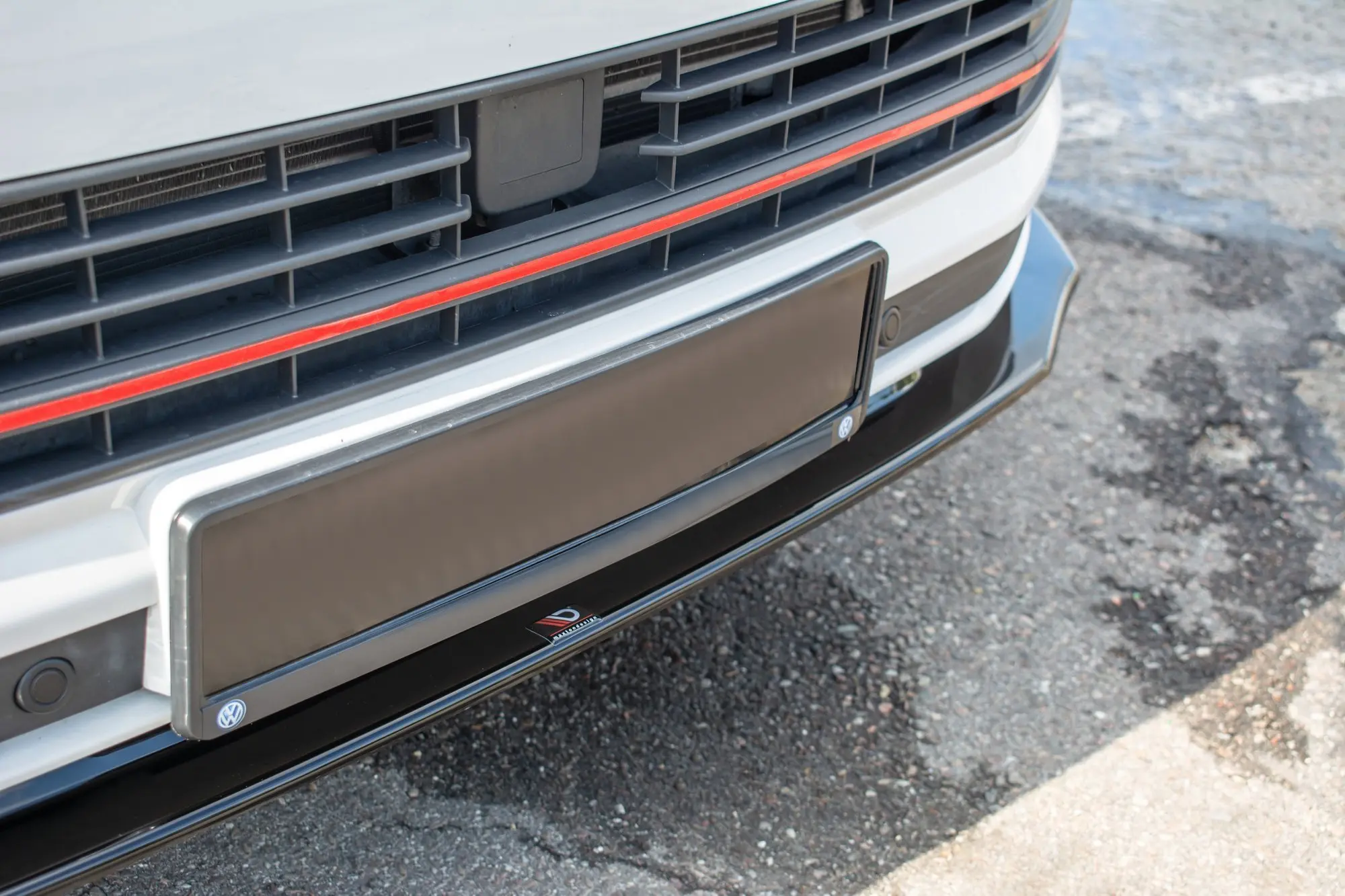 Frontspoiler VW T6 2015 - 2019 | V.2 Glossy Black Edition – bilde 4