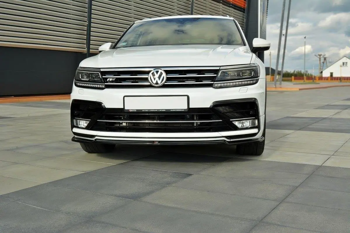 Frontspoiler VW Tiguan II R-LINE 2016 - 2020 | Glossy Black Edition – bilde 3