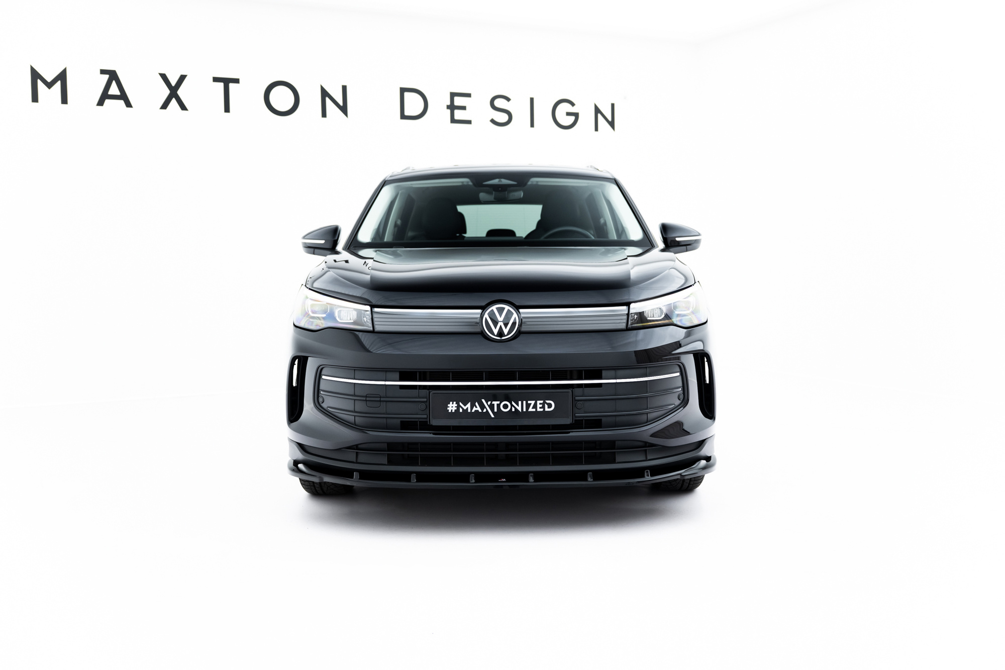 Frontspoiler VW Tiguan III 2024 -> | Sport Glossy Black Edition V2 – bilde 3