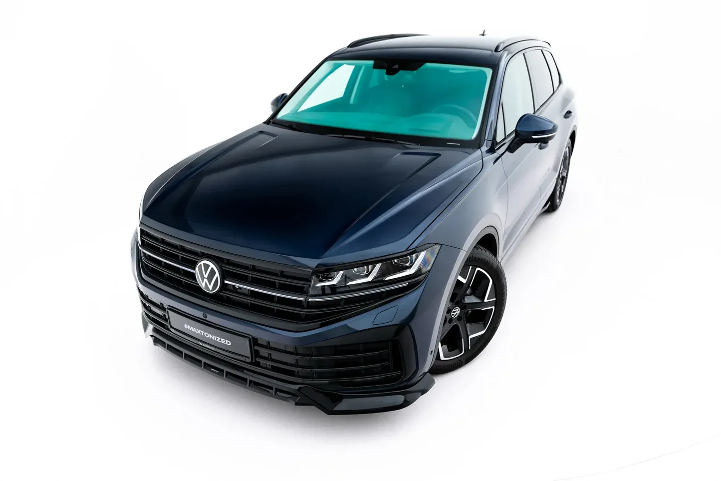 Frontspoiler VW Touareg Elegance III Facelift 2023 - 2026 | Glossy Black Edition – bilde 3