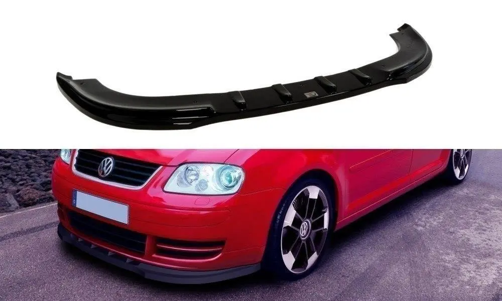Frontspoiler VW Touran I 2003 - 2006 | Glossy Black Edition (pre-facelift)