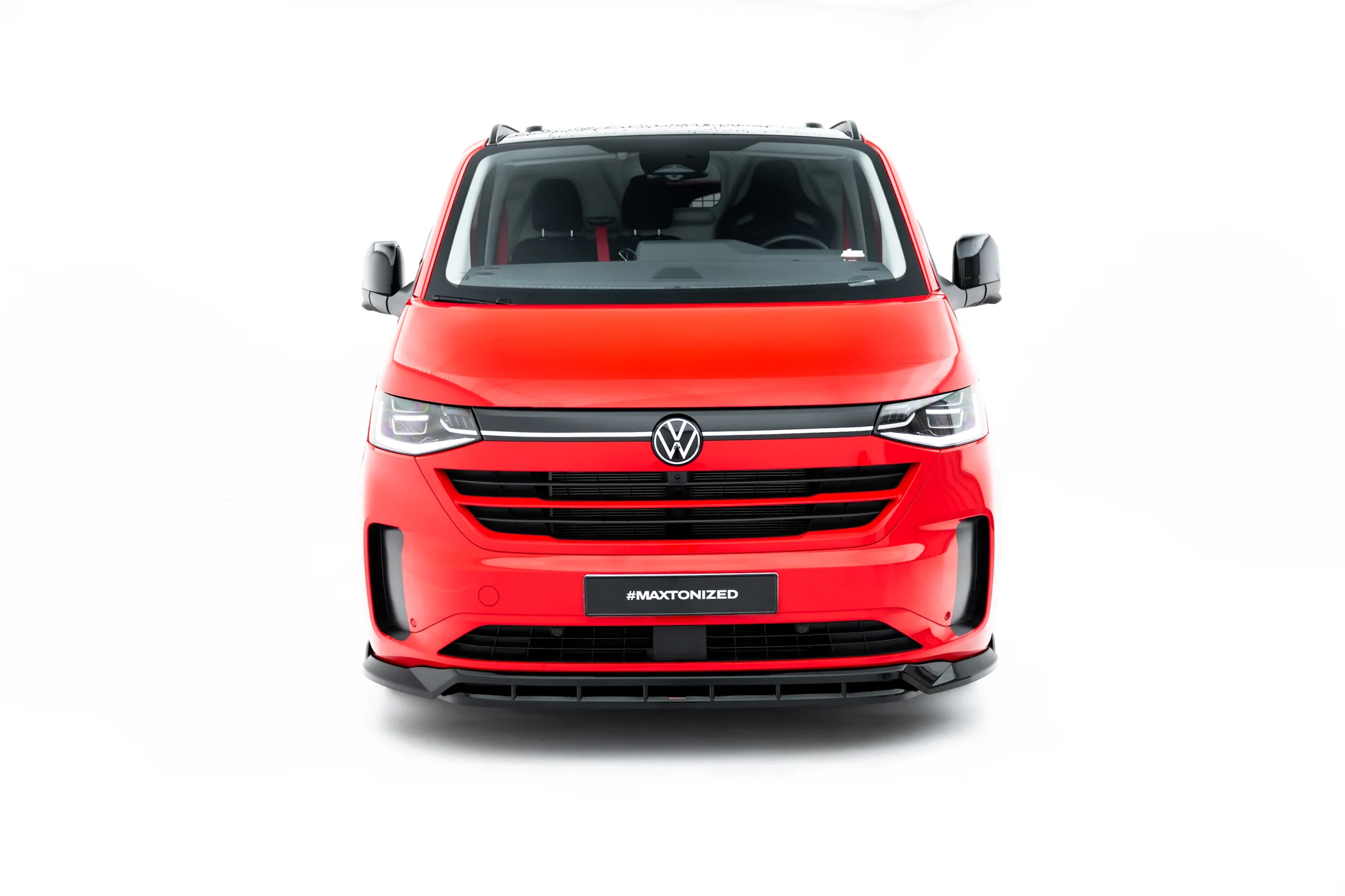 Frontspoiler VW Transporter T7 2024 -> | Sport Glossy Black Edition V2 – bilde 2